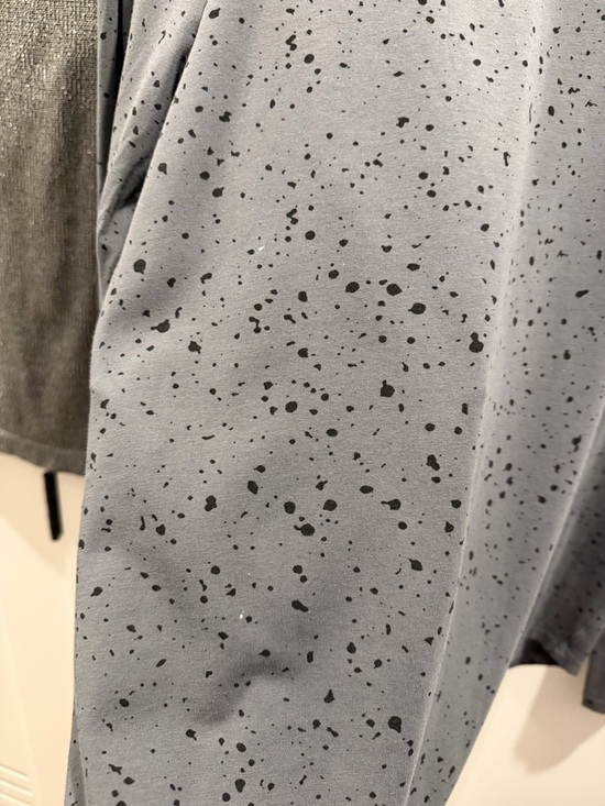 Lululemon Love Long Sleeve Shirt *Splatter Revitalize Splatter Anchor Black - Picture 8 of 9